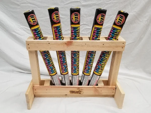 5 Place Tracer Fan Rack