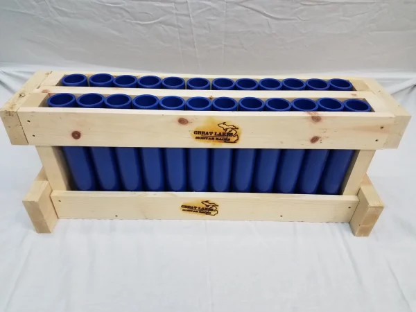 24 Shot - Single Rows Straight