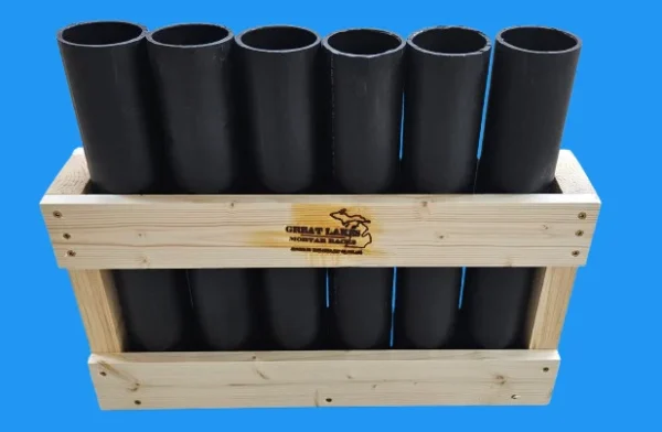 3" 1.3G 6 shot straight rack